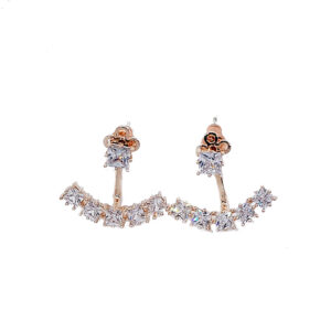 ear jacket άγκυρες επιχρυσωμένες